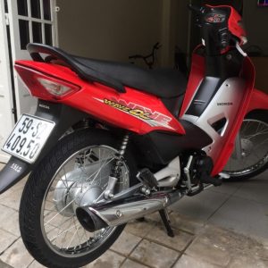 Bộ vỏ nhựa /dàn áo WAVE A năm 2016 Màu Đỏ R263