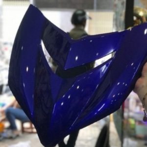 Mặt nạ Exciter 150 màu xanh zin chính hãng