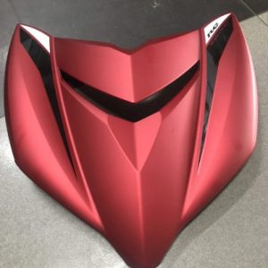 Mặt nạ Exciter 150 màu đỏ nhám k tem