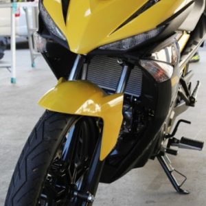 Mặt nạ Exciter 150 màu vàng chính hãng