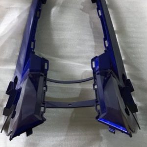 Ốp bảo vệ /Ốp bịt yếm - chữ H zin Exciter 150 màu xanh chính hãng Yamaha